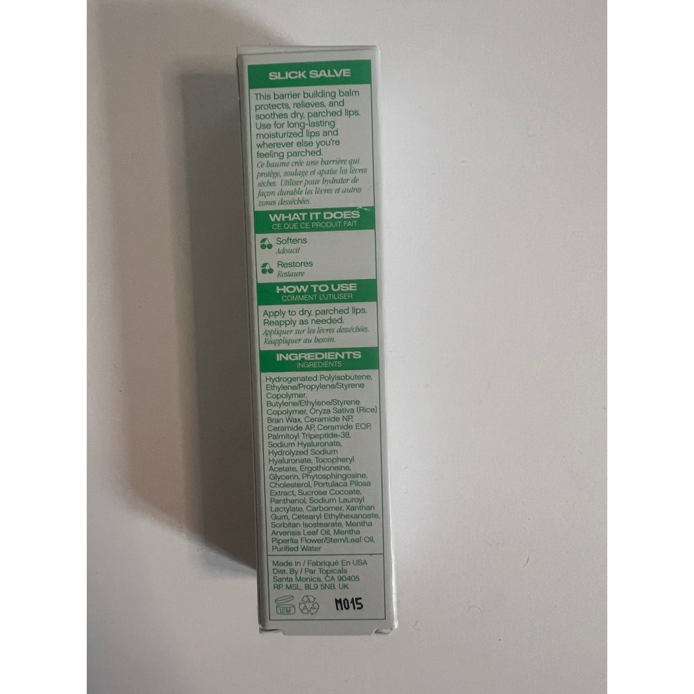 Topicals Slick Salve Mint Lip Balm 0.5 oz New In Box Hydrating Treatment - Picture 4 of 4